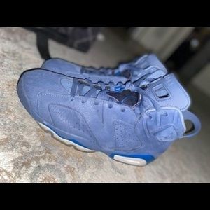 Jordan 6’s diffuse blues